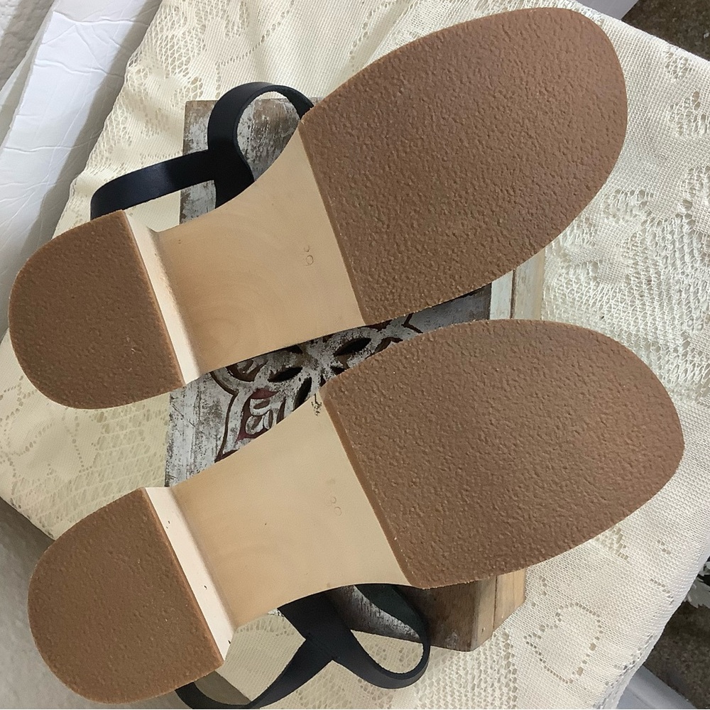 NIB Swedish Hasbeens Tanja strappy sandal Sz 9 / 39 New - Picture 5 of 14